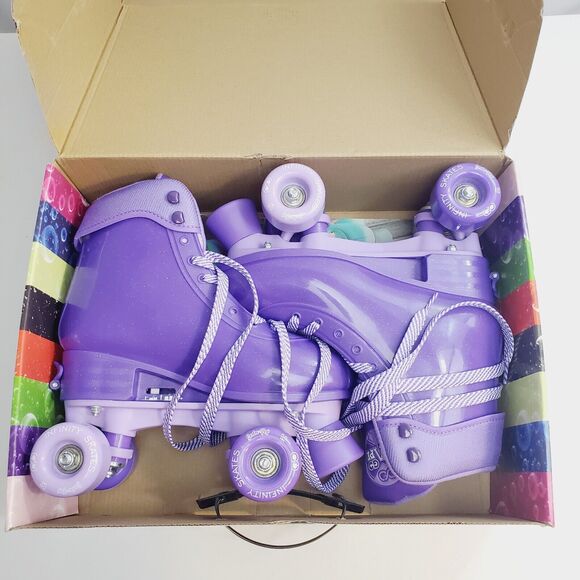 Infinity Skates Soda Pop Grape Roller-Skates Girl's M 3-6 Adjustable New Purple - Picture 2 of 14